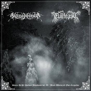Gnipah​å​lan / Evilfeast - Storm Av Rå Nordisk D​ö​dskonst del II / Black Witchcraft Over Carpathia CD